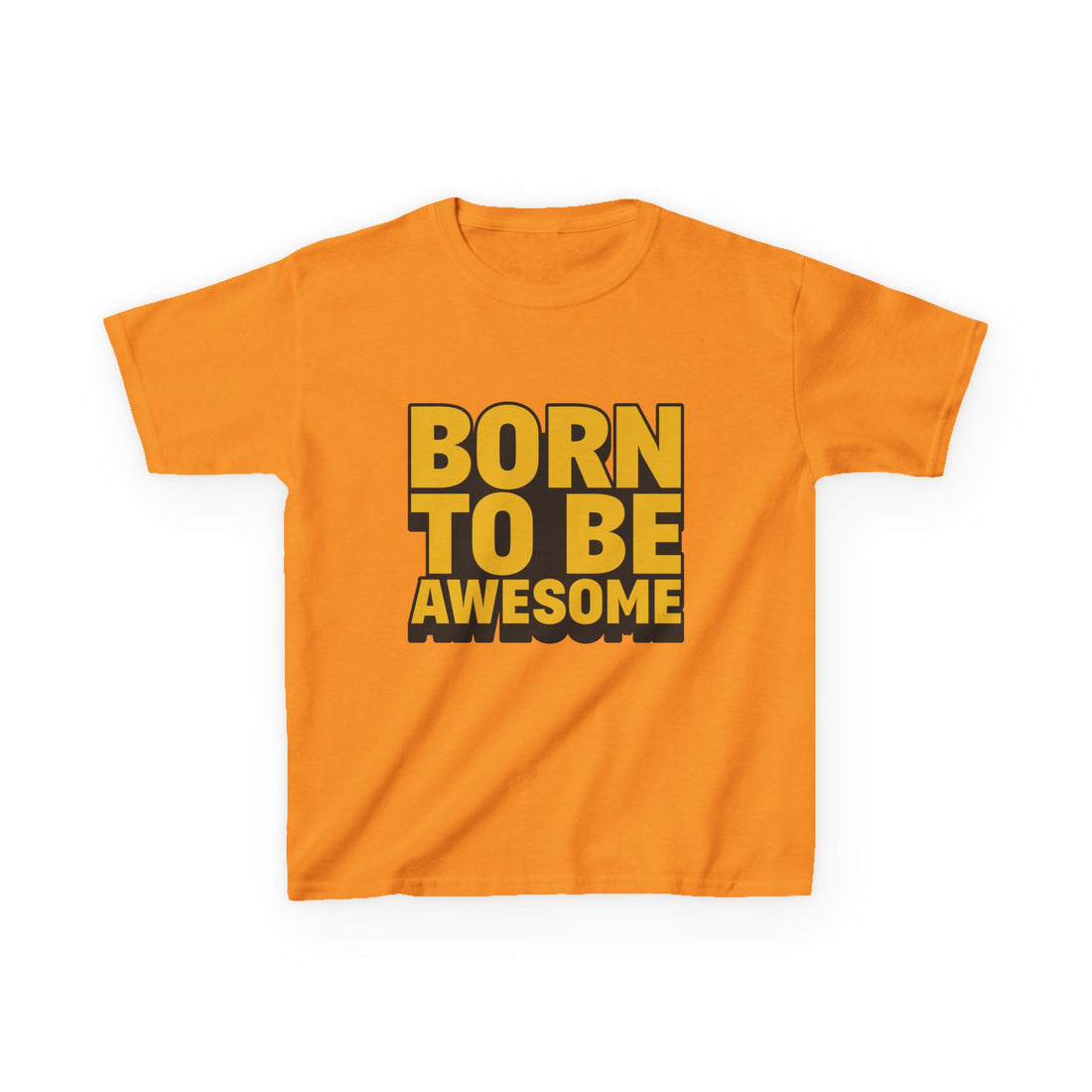 Born To Be Awesome Kids Heavy Cotton™ Tee