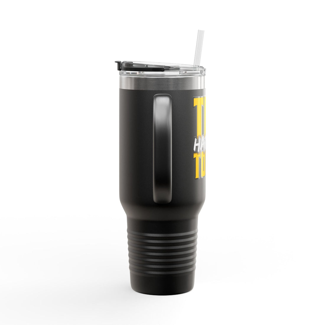 Try Harder Today Insulated Travel Mug, 40oz