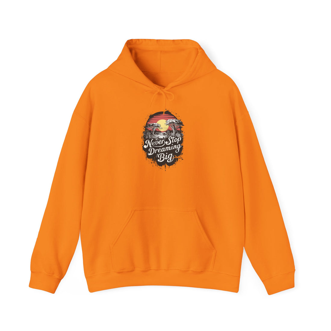 Never Stop Dreaming Big Unisex Heavy Blend™ Hooded Sweatshirt
