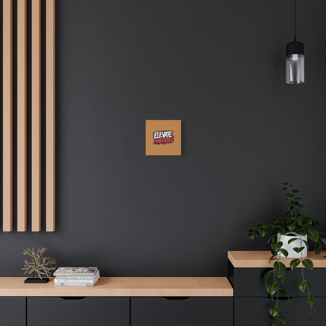 Elevate Ambitions Matte Canvas Stretched | 1.25" Premium Wall Art