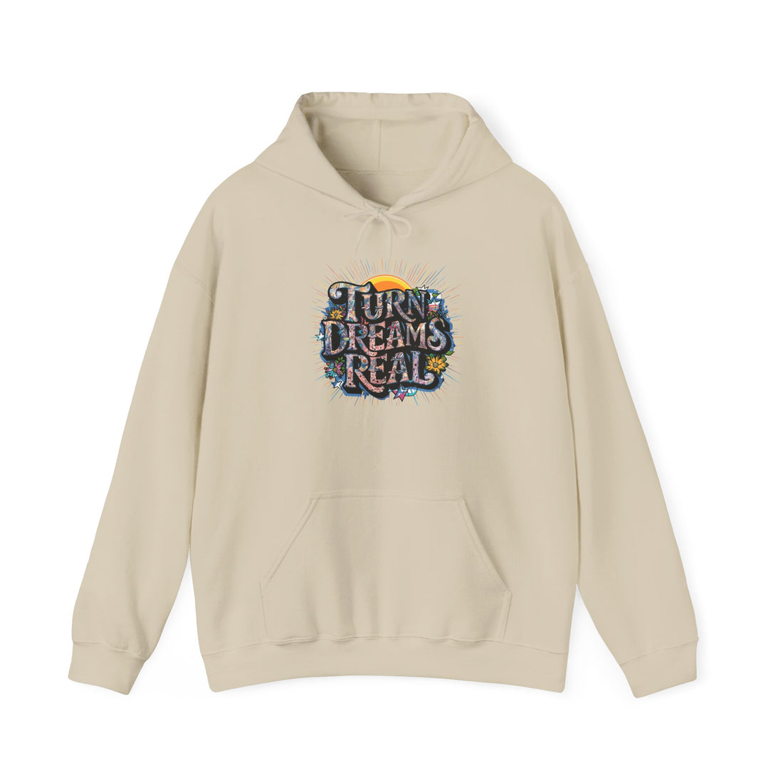 Turns Dreams Real Unisex Heavy Blend™ Hooded Sweatshirt