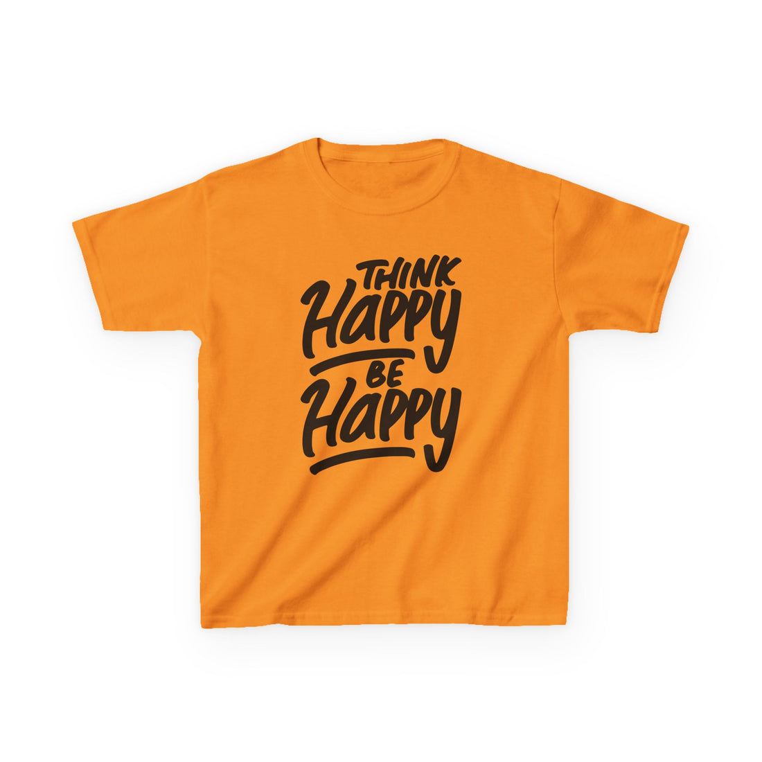 Think Happy Be Happy Kids Heavy Cotton™ Tee
