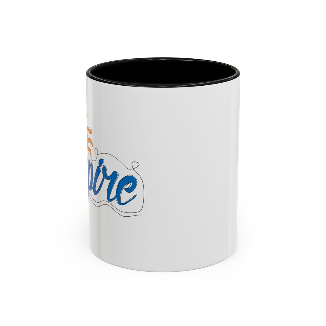 Inspire Accent Coffee Mug | 11oz & 15oz Two-Tone Ceramic Mug