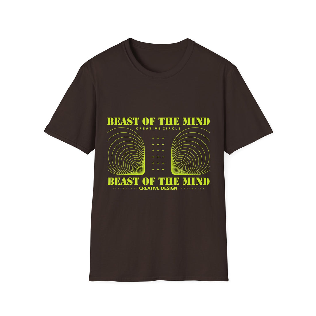 Beast of The Mind Creative Circle Unisex Softstyle T-Shirt