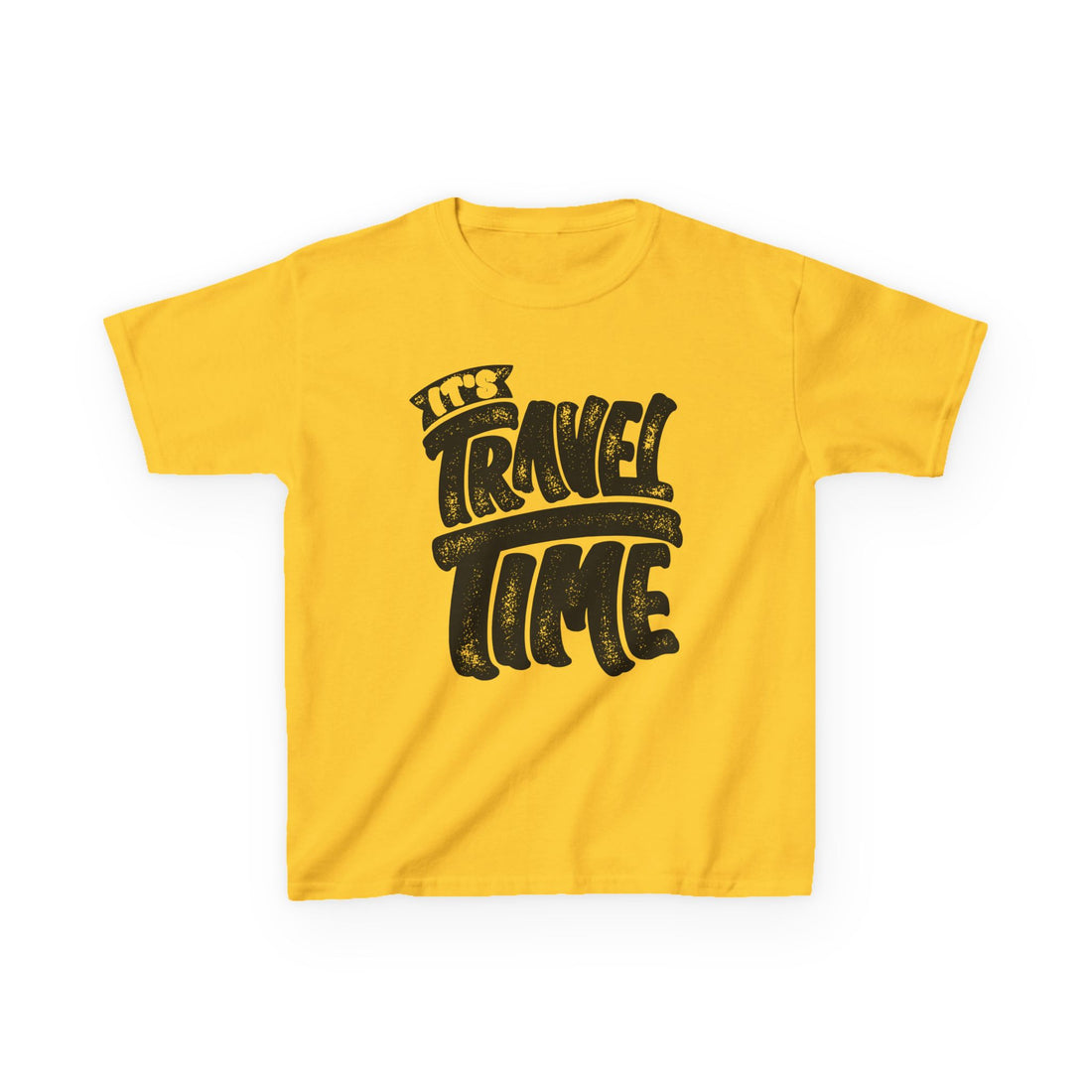 It's Travel Time Kids Heavy Cotton™ Tee