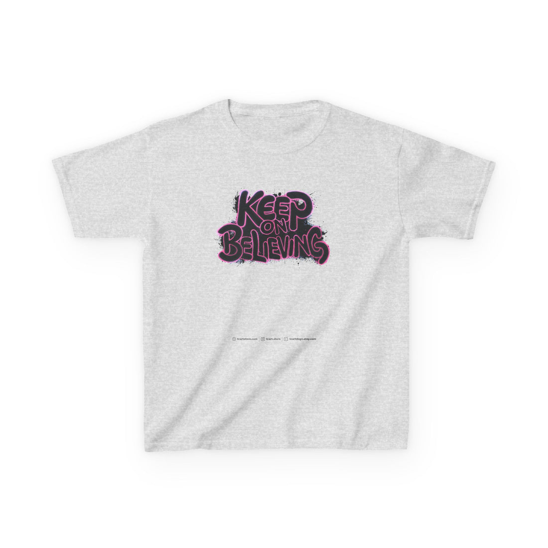 Keep On Believing Kids Heavy Cotton™ Tee