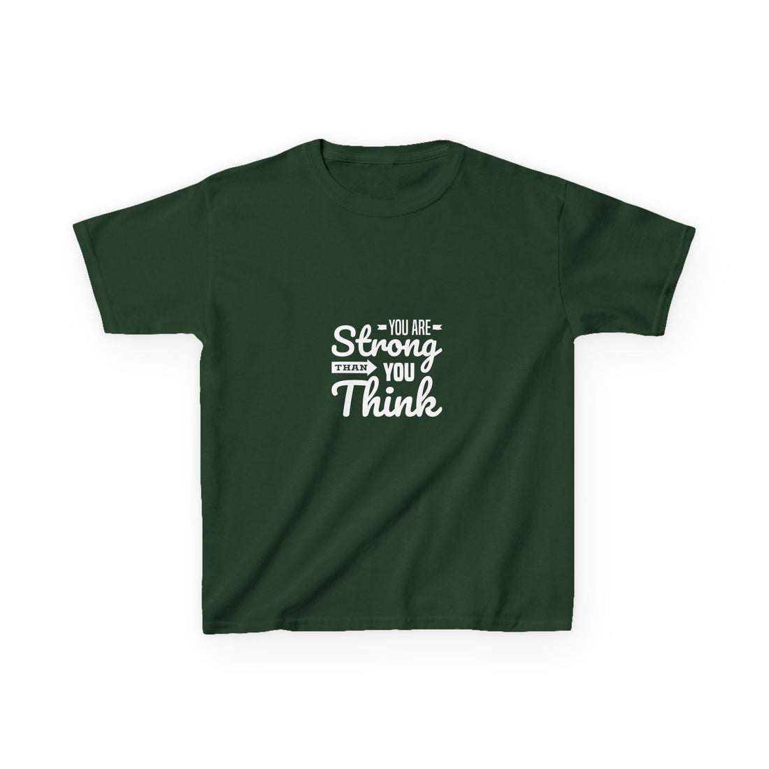 You Are Strong Than You Think Kids Heavy Cotton™ Tee
