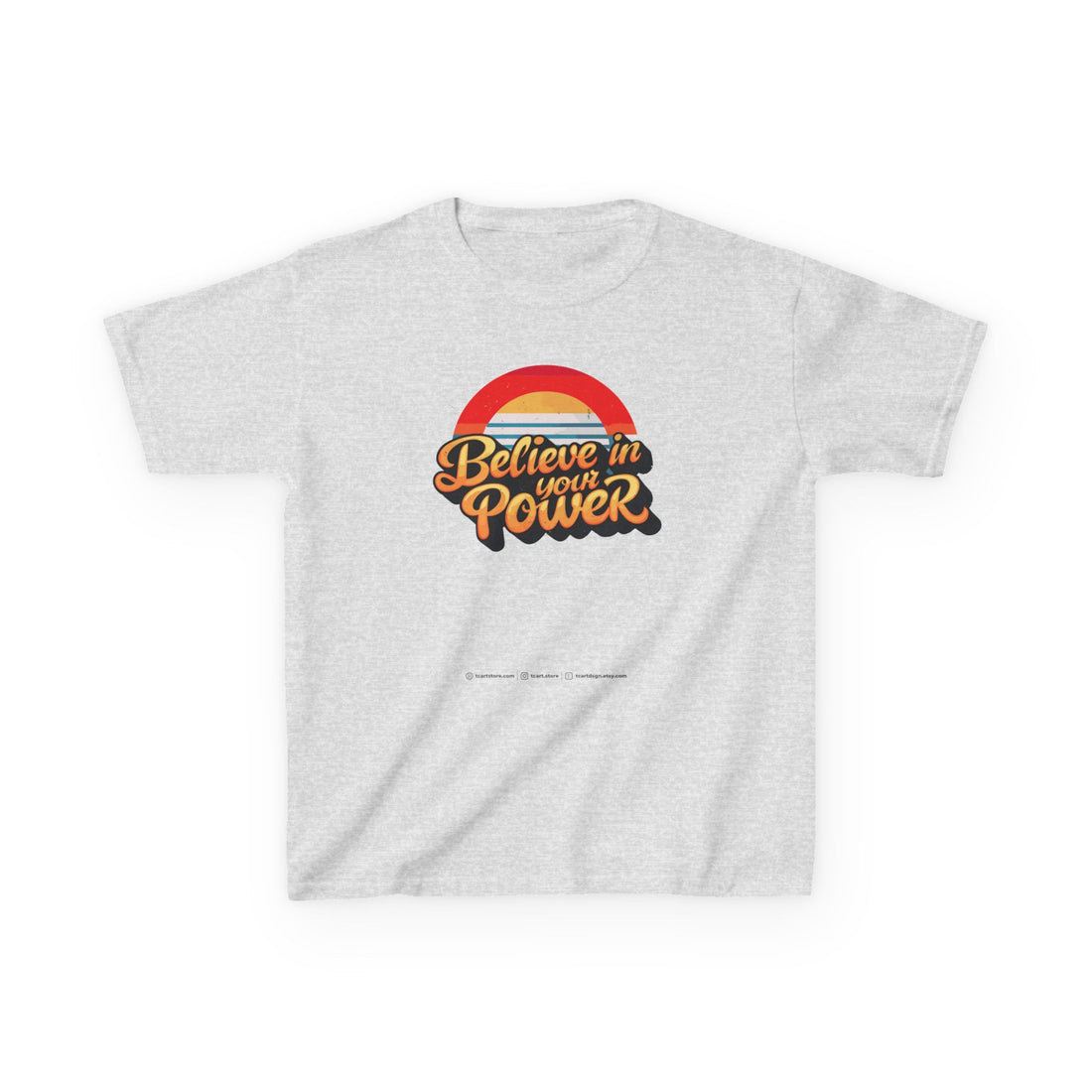 Believe In Your Power Kids Heavy Cotton™ Tee