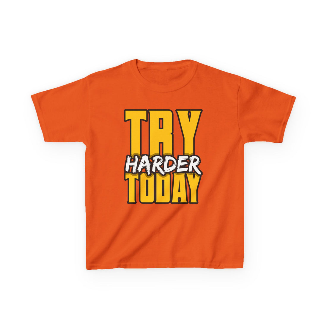 Try Harder Today Kids Heavy Cotton™ Tee
