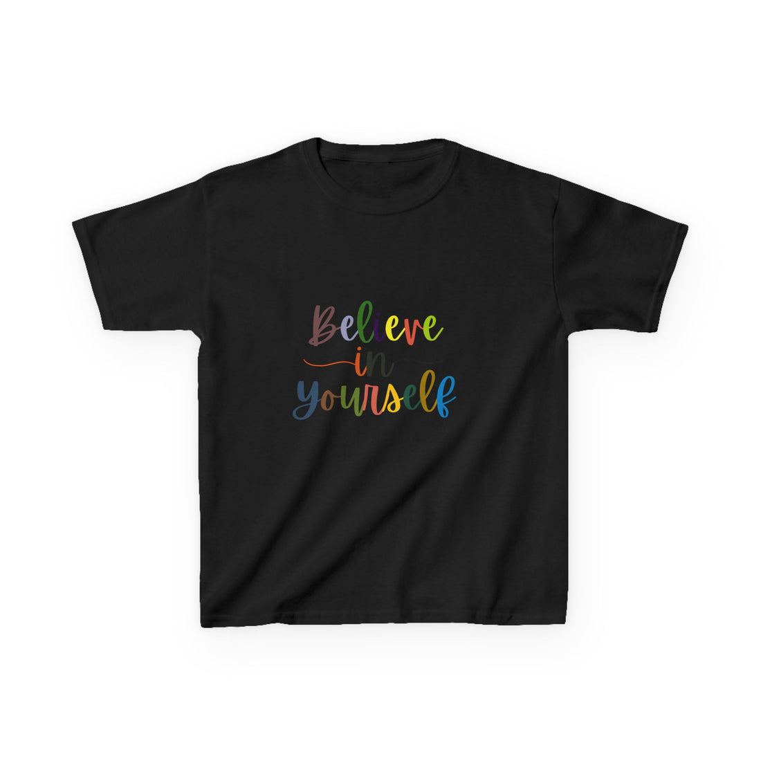 Believe In Your Self Kids Heavy Cotton™ Tee