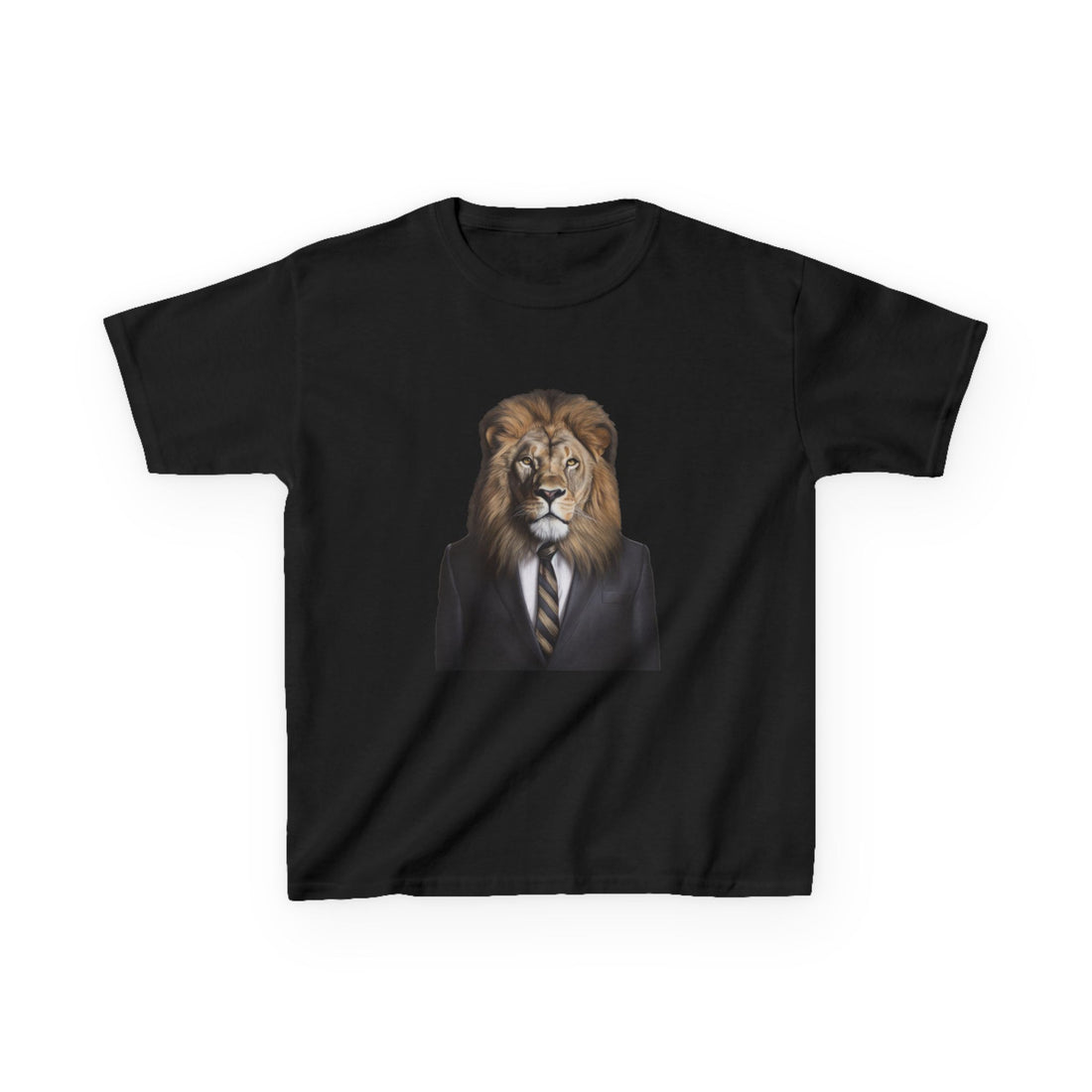 Lion Business Person Kids Heavy Cotton™ Tee