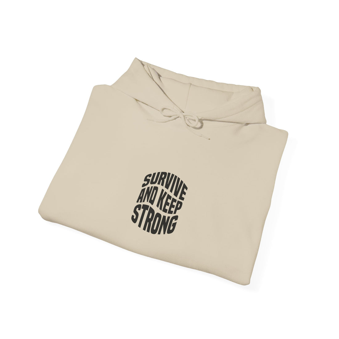 Survive And Keep Strong Unisex Heavy Blend™ Hooded Sweatshirt