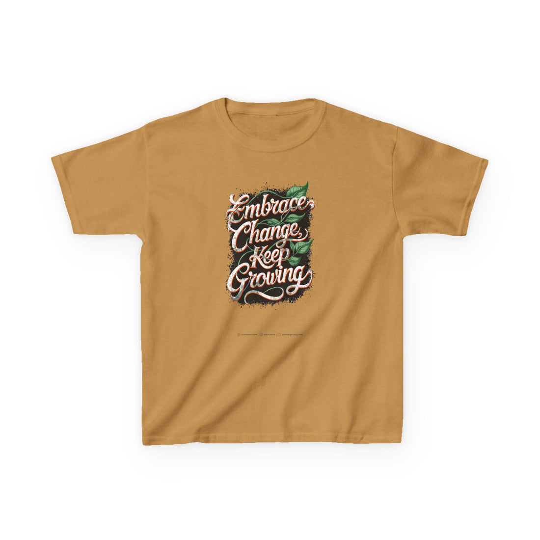 Embrace Change Keep Growing  Kids Heavy Cotton™ Tee