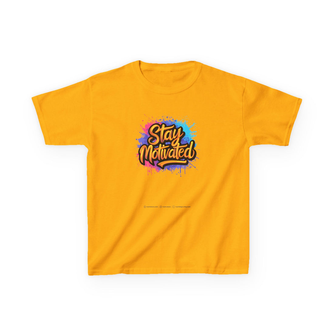 Stay Motivated Kids Heavy Cotton™ Tee