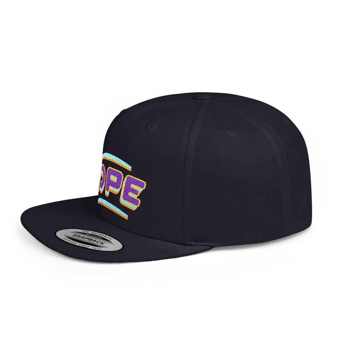 Flat Bill Hat | Hope Flat Bill Snapback