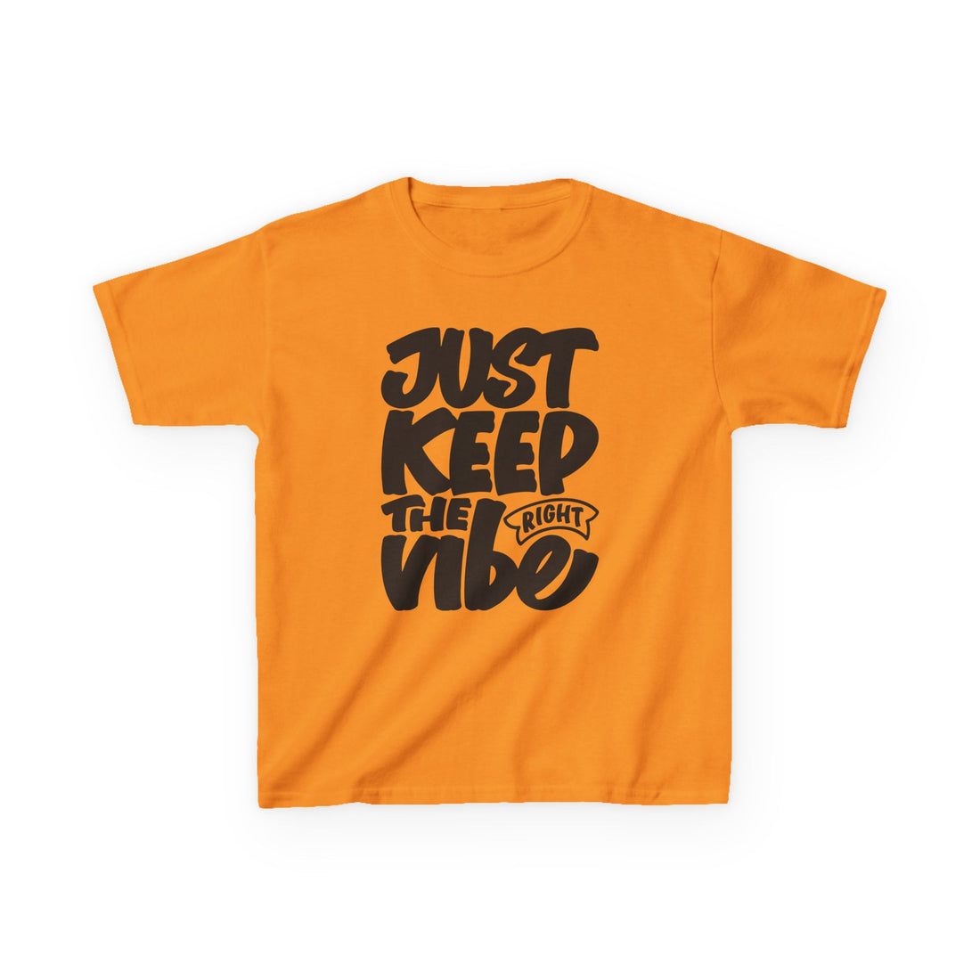 Just Keep The Right Vibe Kids Heavy Cotton™ Tee