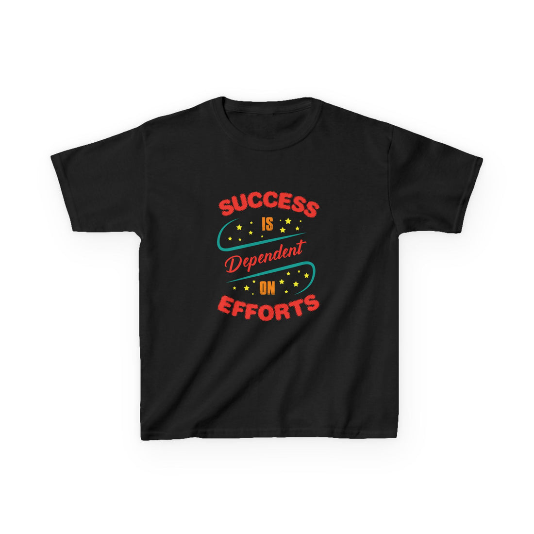 Success Is Dependent On Efforts  Kids Heavy Cotton™ Tee