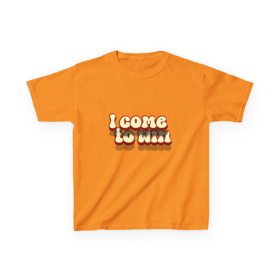 I Come To Win Kids Heavy Cotton™ Tee
