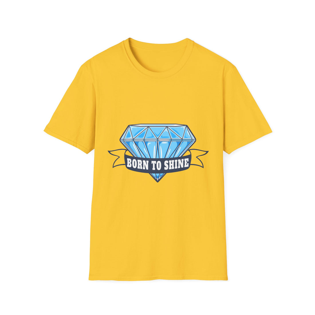Born To Shine  Unisex Softstyle T-Shirt