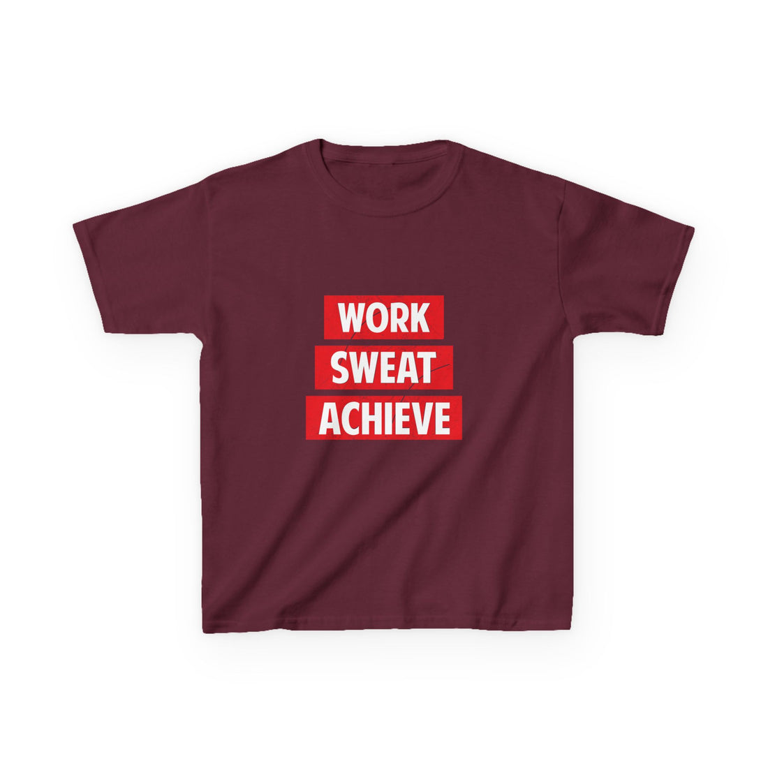Work Sweat Achieve Kids Heavy Cotton™ Tee