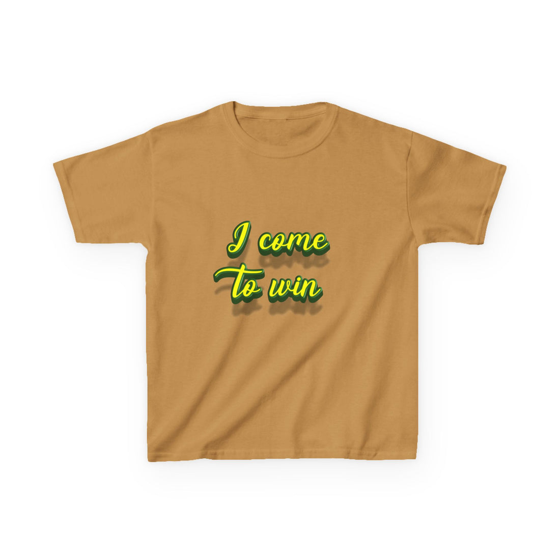 I Come To Win Kids Heavy Cotton™ Tee