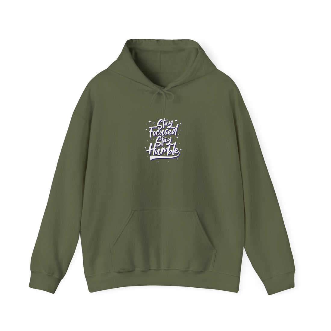 Stay Focused Stay Humble Unisex Heavy Blend™ Hooded Sweatshirt