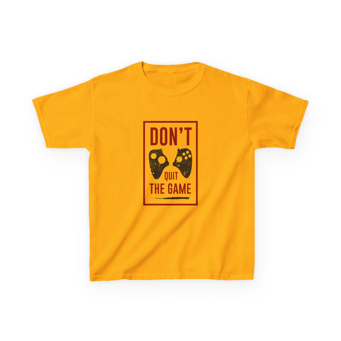 Don't Quit The Game Kids Heavy Cotton™ Tee