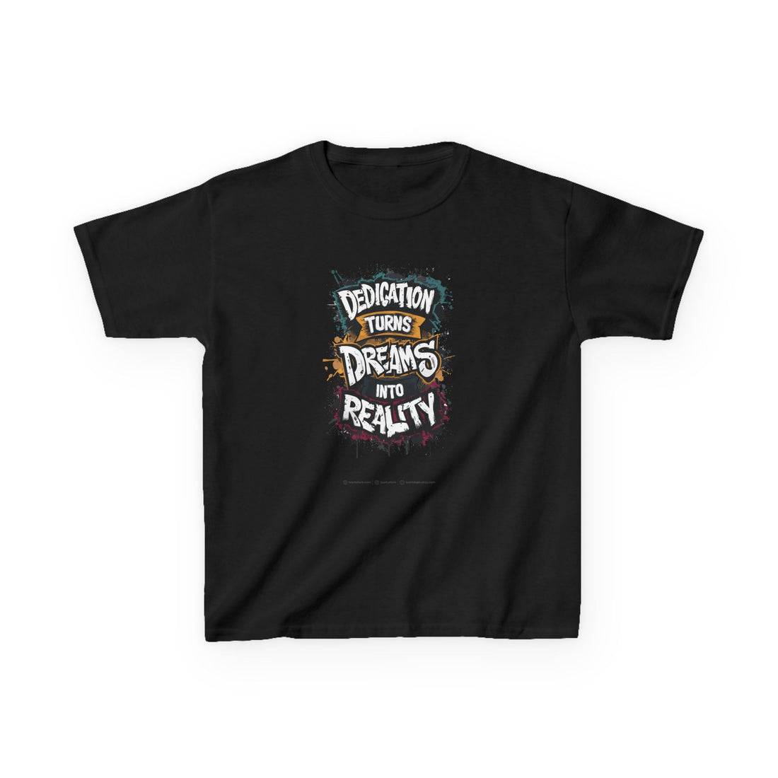 Dedication Turns Dreams Into Reality Kids Heavy Cotton™ Tee