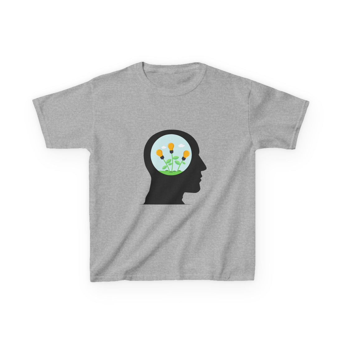Mindset And Positive Thoughts Kids Heavy Cotton™ Tee