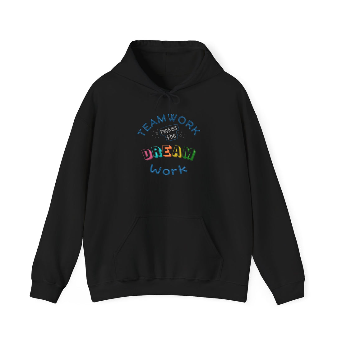 Teem Work Makes The Dream Work Unisex Heavy Blend™ Hooded Sweatshirt