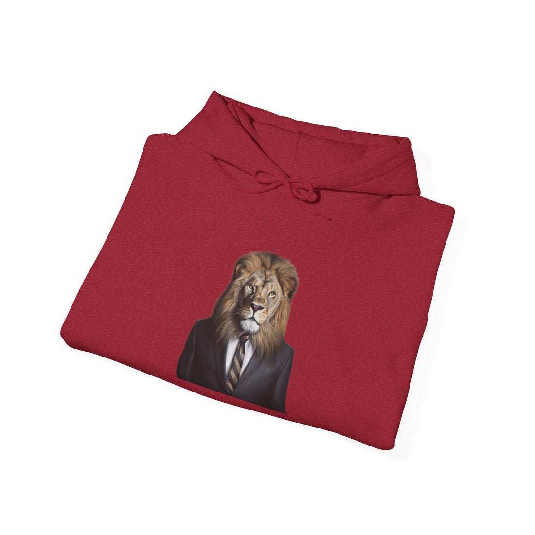 Lion Business Person Unisex Heavy Blend™ Hooded Sweatshirt