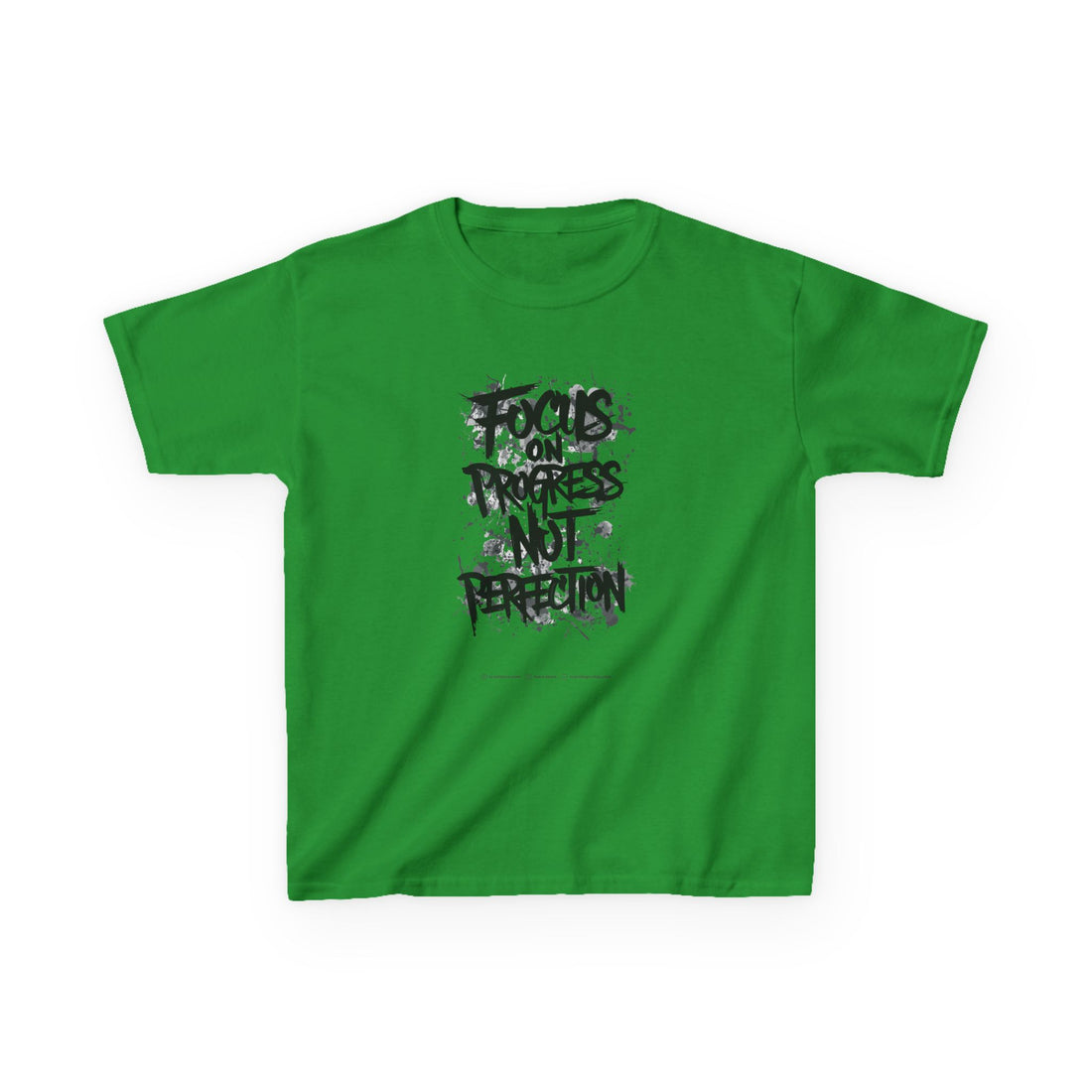 Focus On Progress Not Perfection Kids Heavy Cotton™ Tee