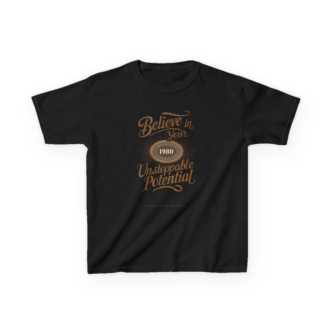 Believe In Your Unstopable Potential Kids Heavy Cotton™ Tee