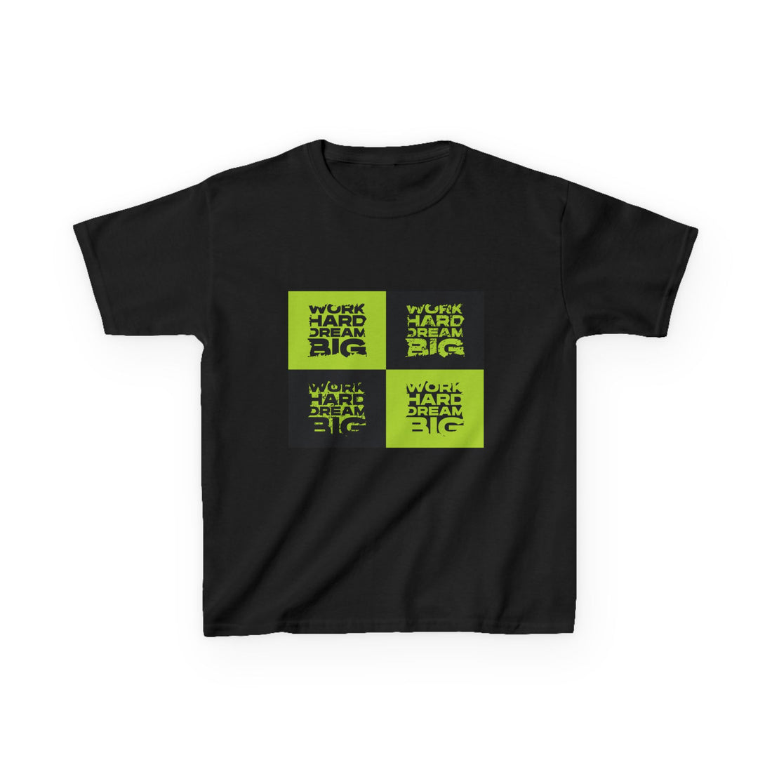 Work Hard Dream Big Kids Heavy Cotton™ Tee