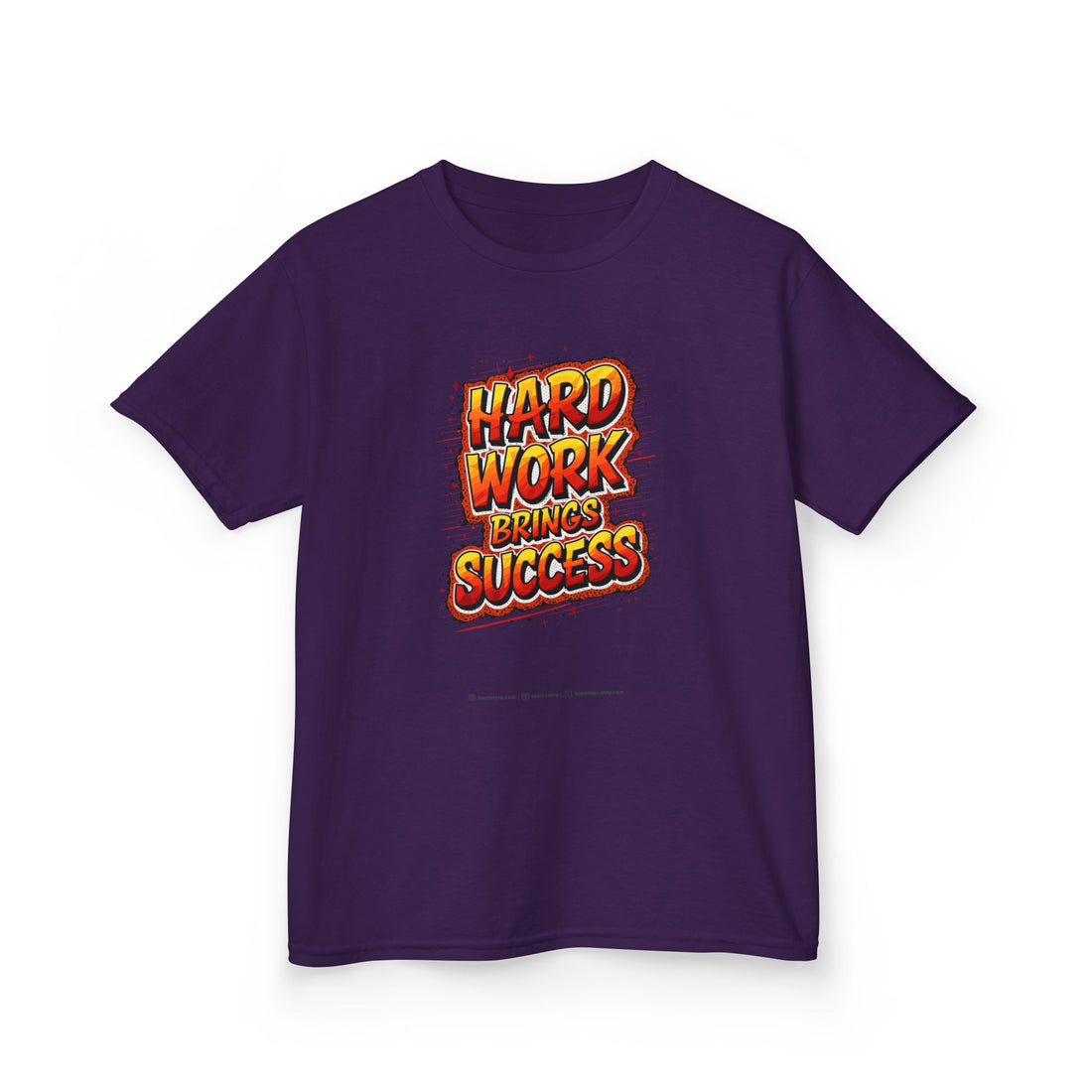 Hard Work Brings Success Kids Heavy Cotton™ Tee