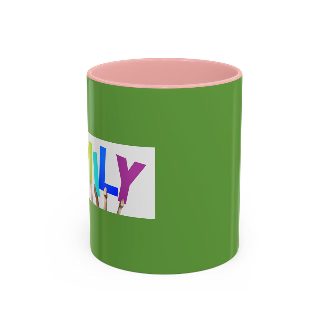 Family Accent Coffee Mug | 11oz & 15oz Two-Tone Ceramic Mug