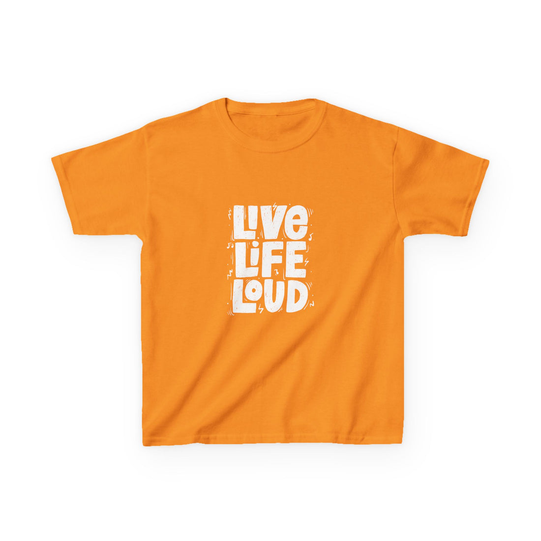 Live Life Loud Kids Heavy Cotton™ Tee