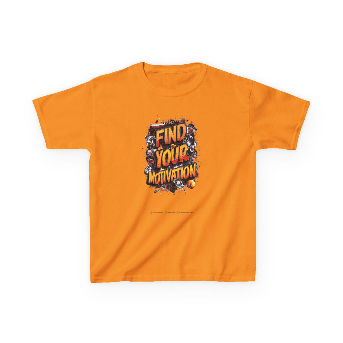 Find Your Motivation Kids Heavy Cotton™ Tee