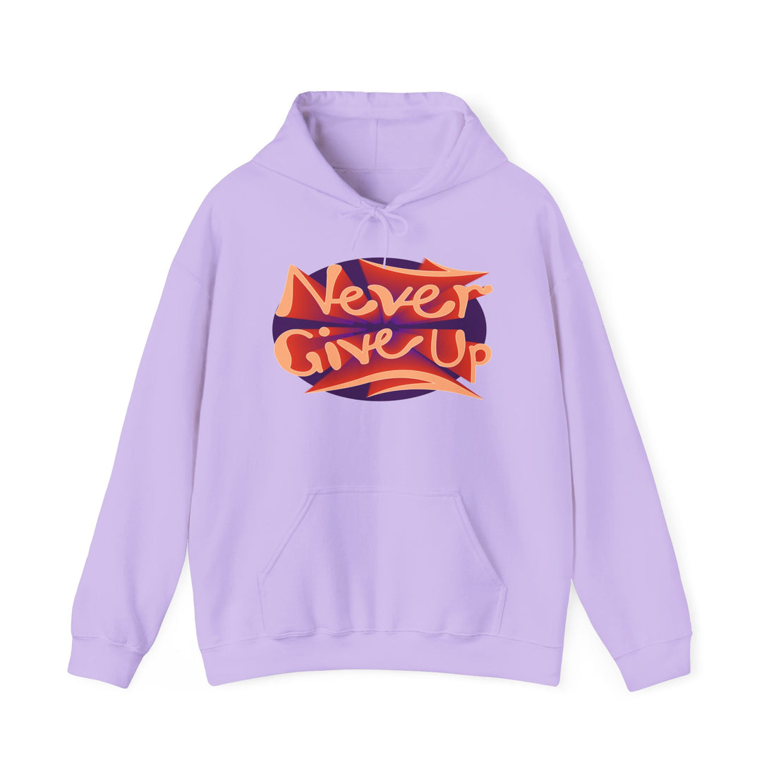 Never Give Up Unisex Heavy Blend™ Hooded Sweatshirt